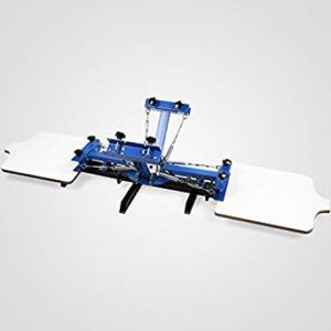 2 Station 4 Color Screen Printing Machine for T shirt Printing