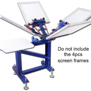 4 Color 1 Station Screen Printing machine With Stand [L.D]-Rs 25501