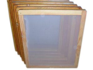Screen Printing Frame Size 15” X 20” Pre-Stretched Silk Screen Frame (White Mesh) Mesh 55T(PACK OF 4 PCS)