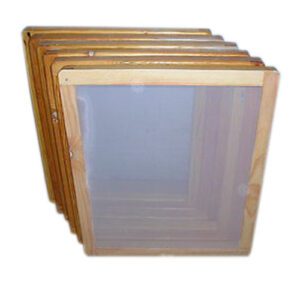 Screen Printing Frame Size 15” X 20” Pre-Stretched Silk Screen Frame (White Mesh) Mesh 55T(PACK OF 4 PCS)