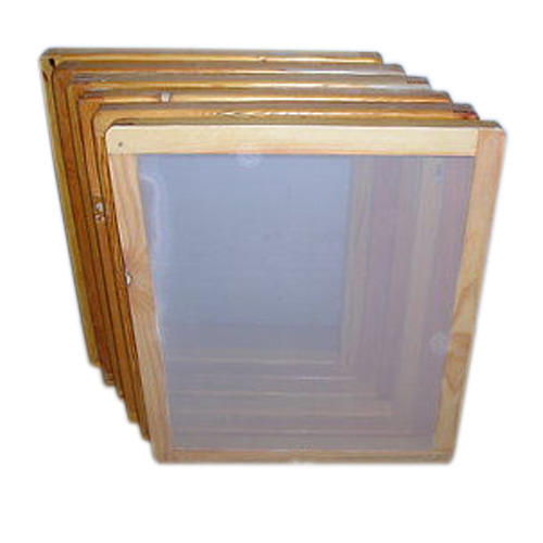 Screen Printing Wood Frame Silk Print Mesh 43T 10x14inch for Screen Printing 