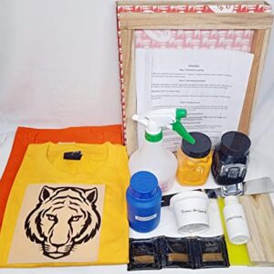 Screen Printing Kit Combo With 2 pic T shirts:(Pack of 14 pic)-Rs 1750/-